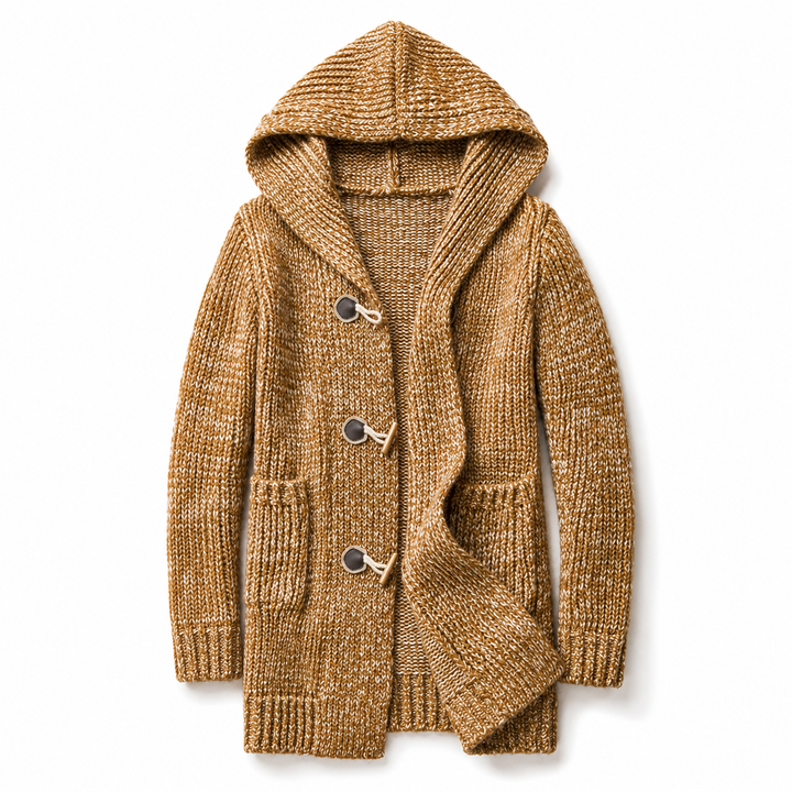 Cardigan con Cappuccio Fenwick