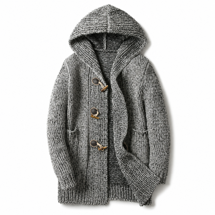 Cardigan con Cappuccio Fenwick