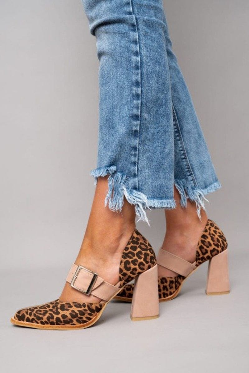 Tacchi in Suede Leopardo Avano