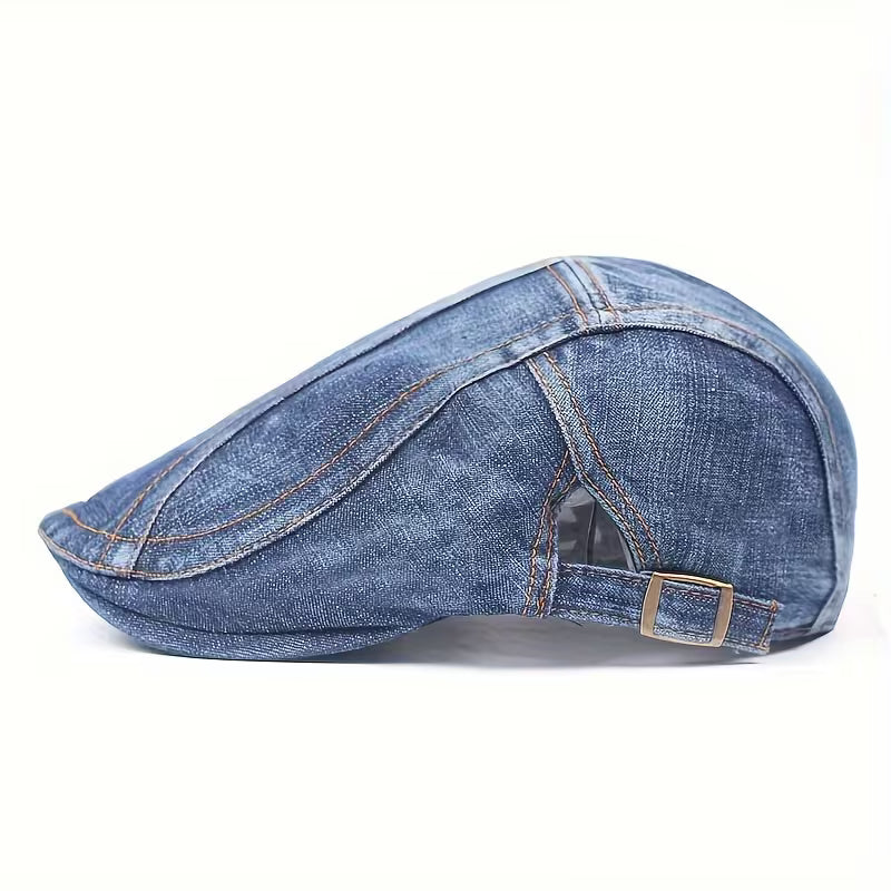 DenimCrown - Cappellino casual in denim unisex