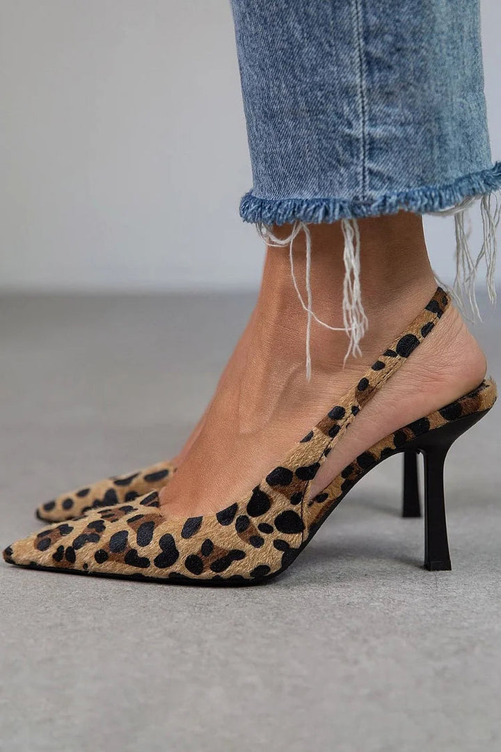 Margaret | Tacchi D'Orsay Leopardo