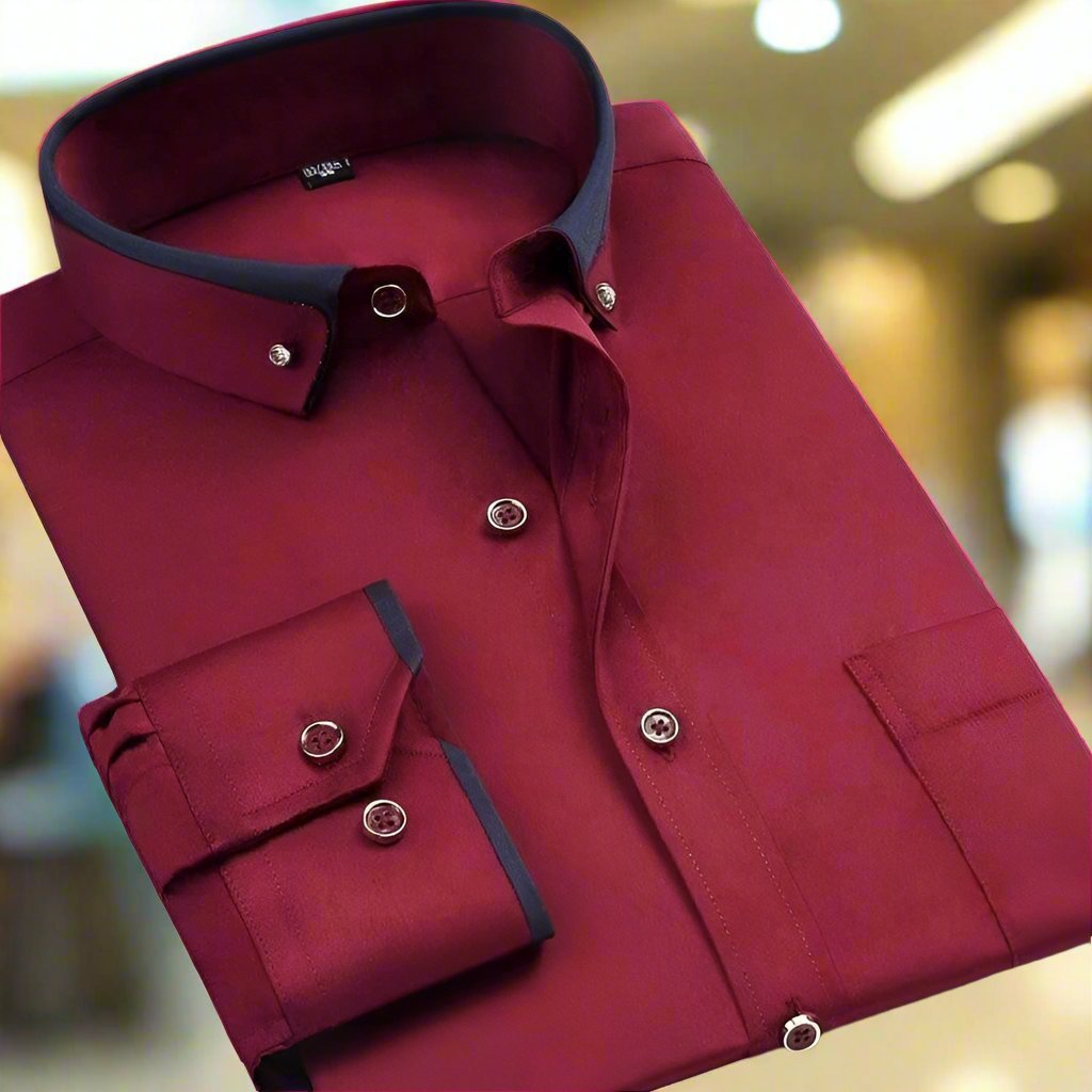 Leon | Camicia elegante a maniche lunghe