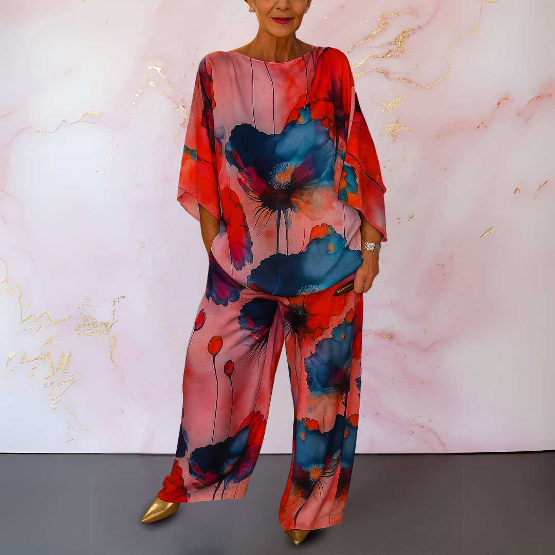 Maelora™ | Completo due pezzi in satin per donna
