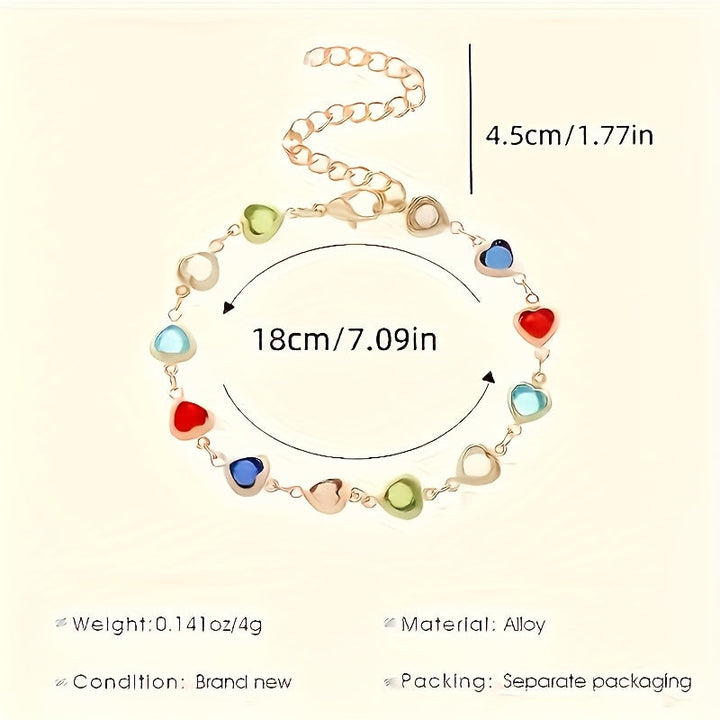Concezione - Bracciale Unico a Forma di Cuore
