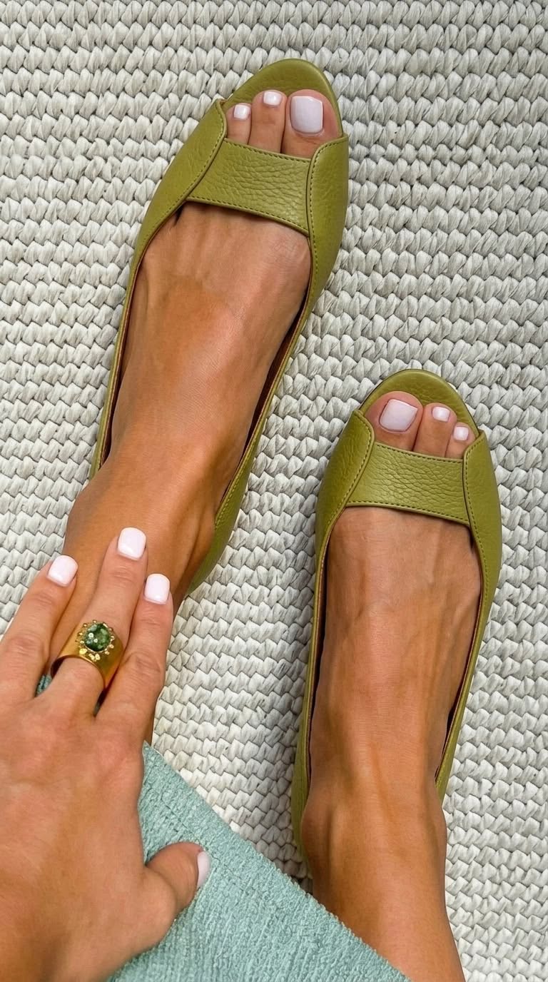 Sandali comfort in oro Adelina