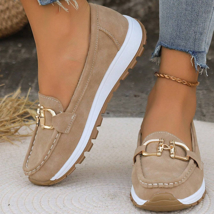 Ellie - Mocassini Piatte con Fibbia