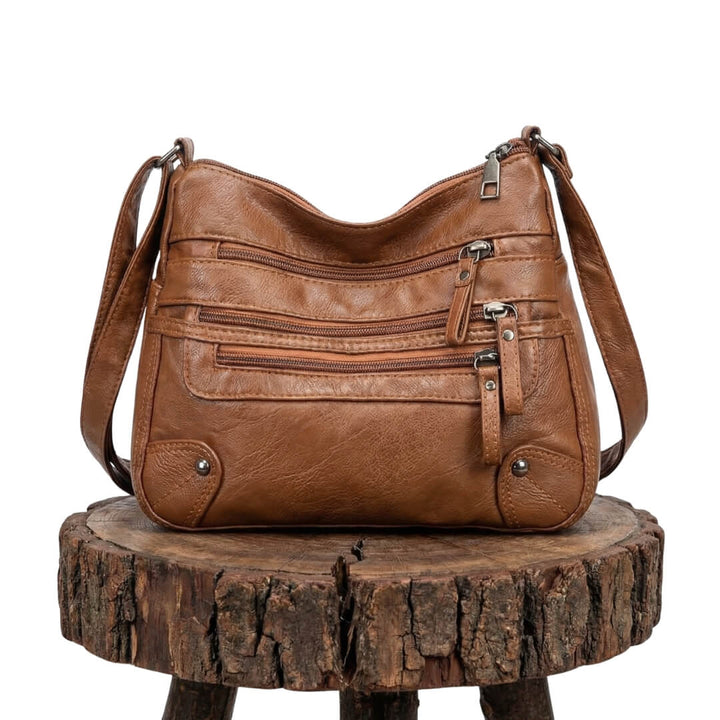 Borsa a Spalla Multi-Zip di Rosalia