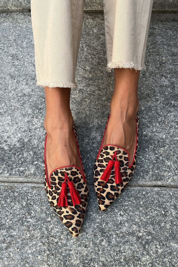 Nela™ | Mocassini Leopardo