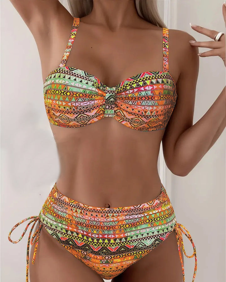MILAGROS™ | Set di bikini con stampa etnica sexy