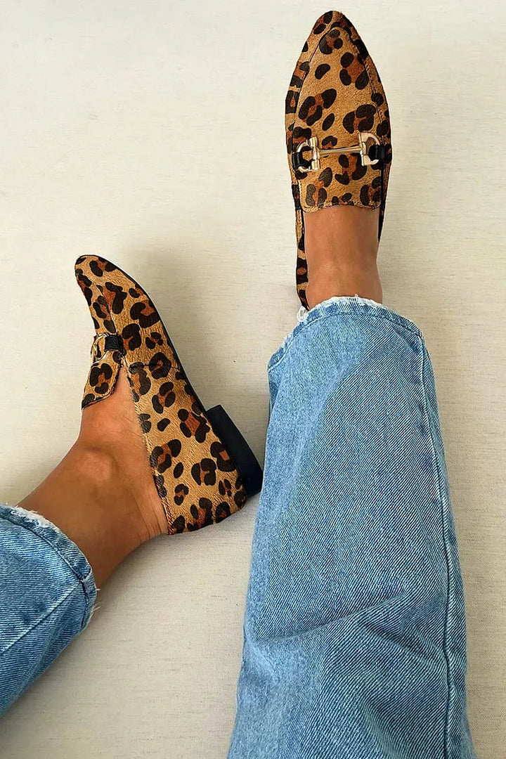 Gia - Mocassini Eleganti Leopardo