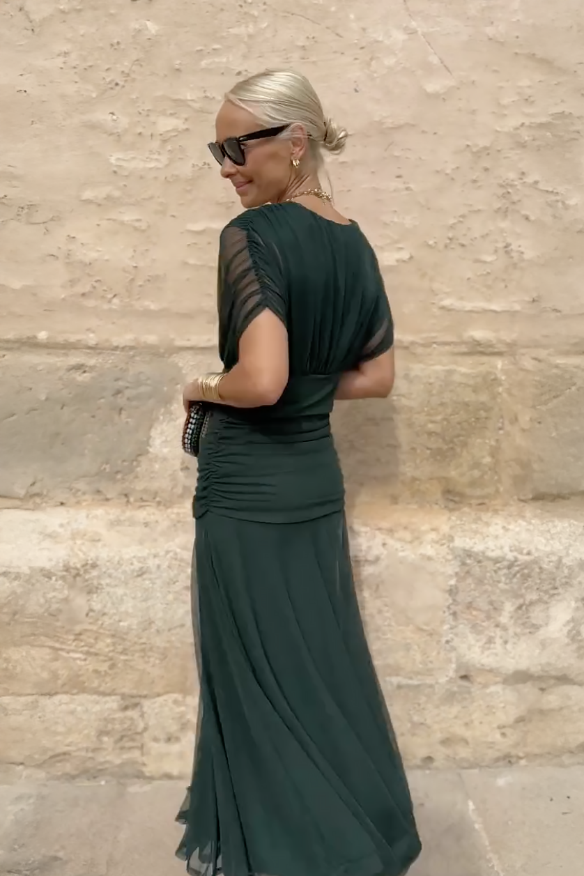 Robe Santana in Seta Elegante - Maison Claire et Sylvie