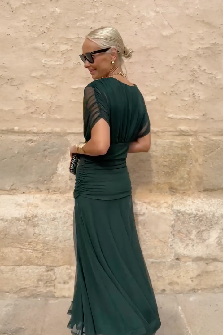 Robe Santana in Seta Elegante - Maison Claire et Sylvie