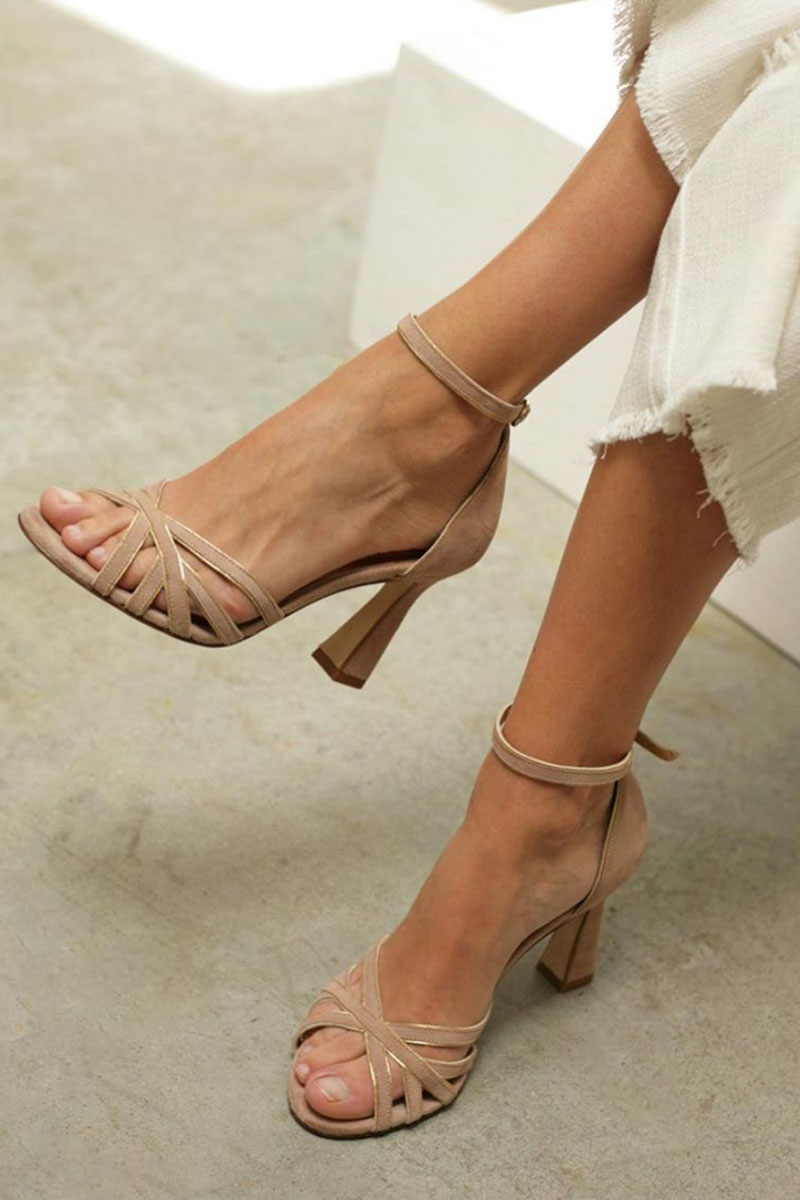 Janet | Tacchi Slim a Punta Patchwork