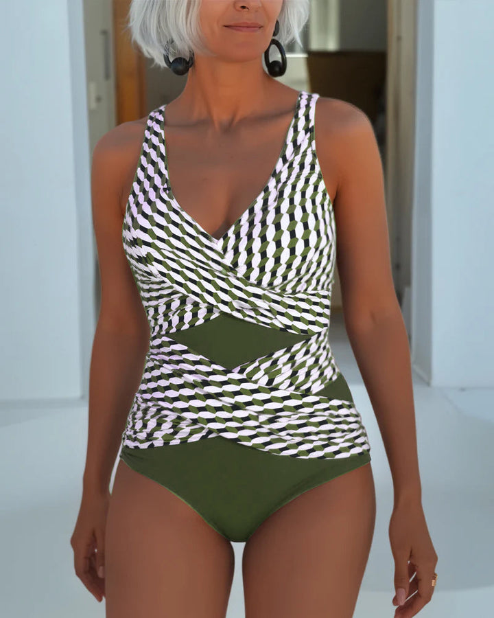 Tiffanie - Costume Intero Geometrico