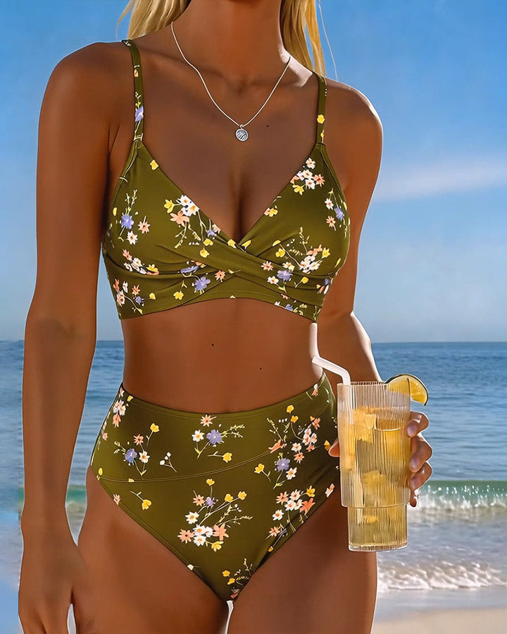 ROMINA™ | Bikini Sexy Incrociato Stampato Floreale