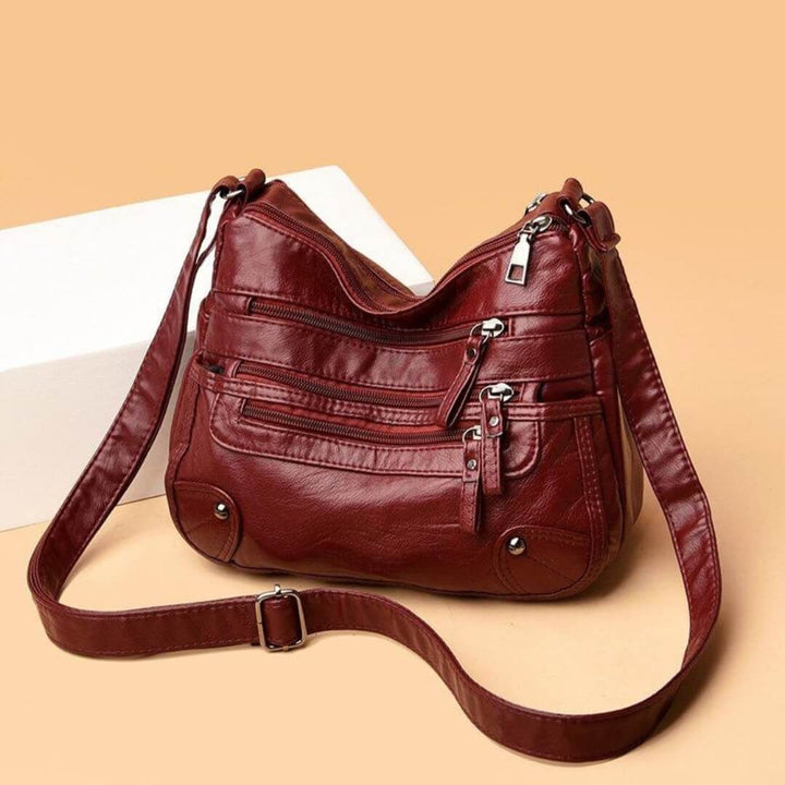 Borsa a Spalla Multi-Zip di Rosalia