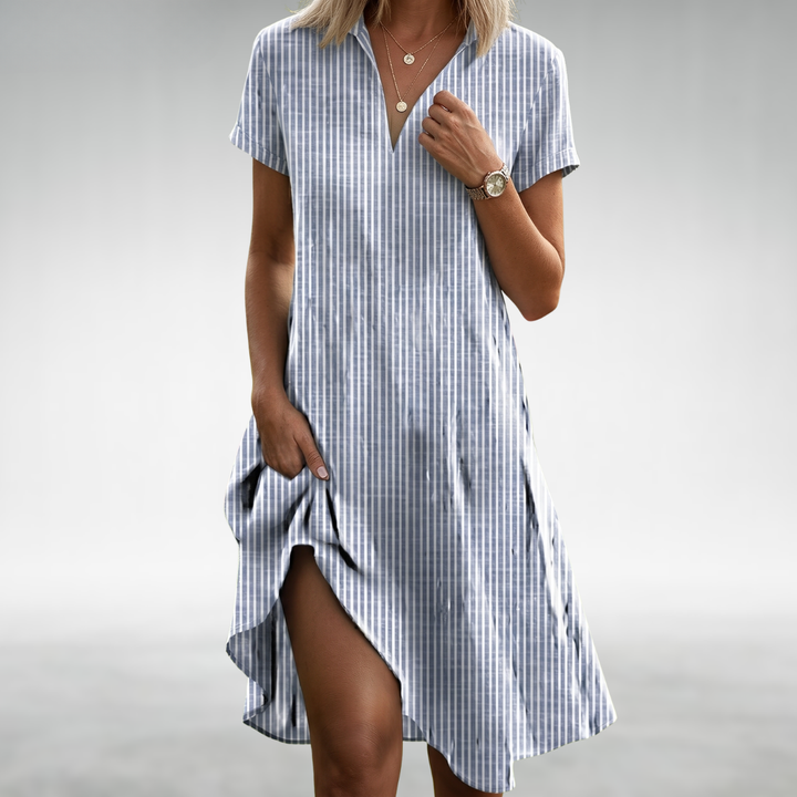 Moira™ Abito Midi Leggero e Confortevole