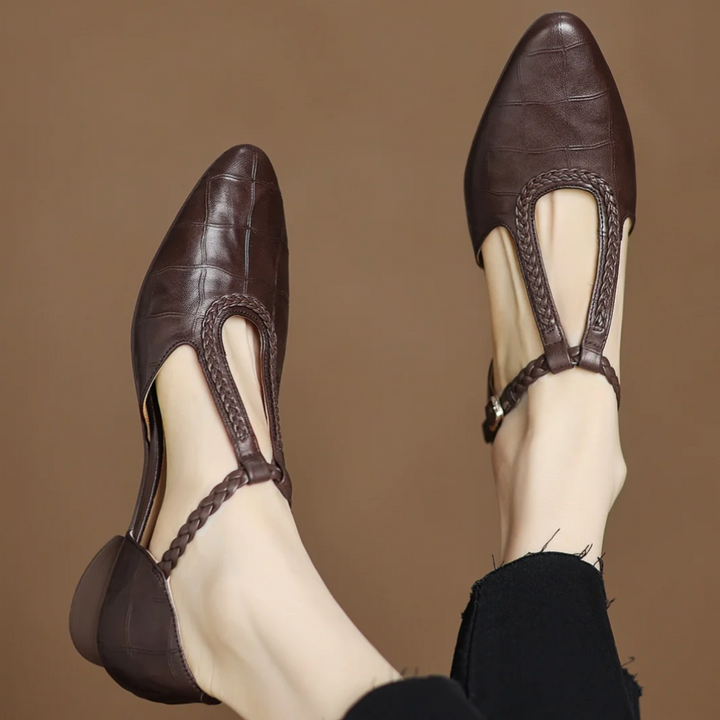 Mary Janes in pelle