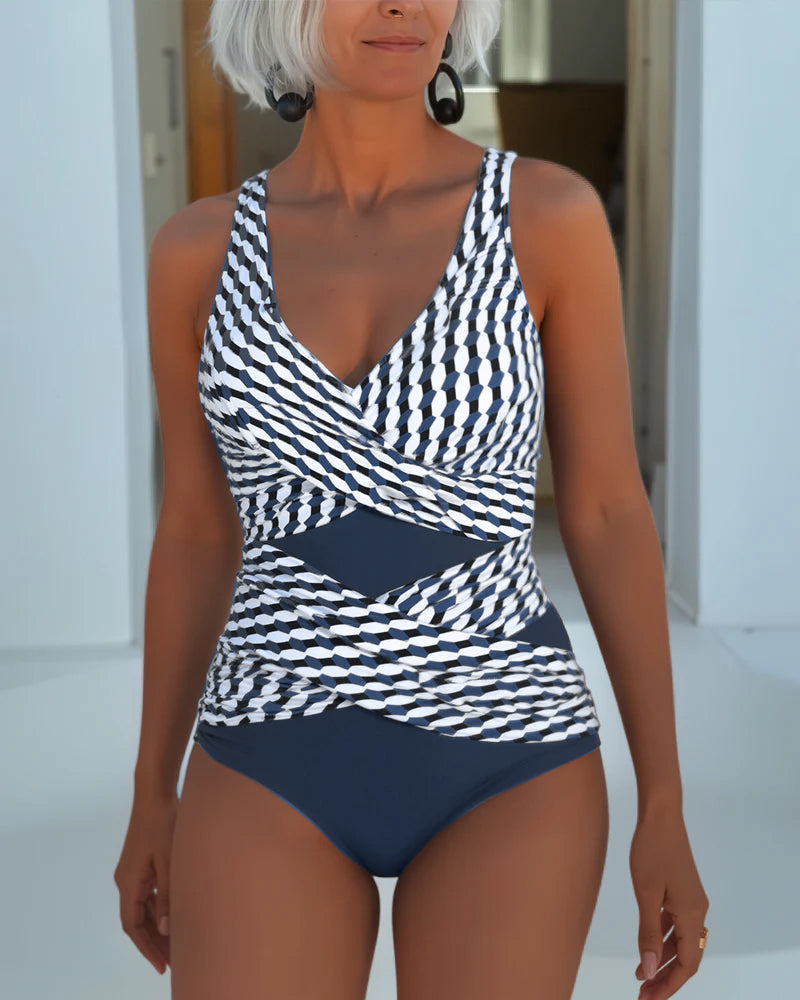 Tiffanie - Costume Intero Geometrico