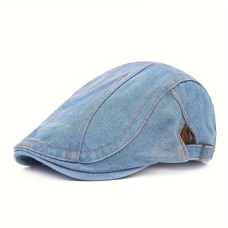 DenimCrown - Cappellino casual in denim unisex