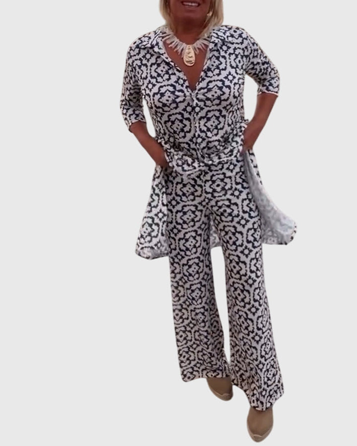 Gabriella™ | Completo vintage elegante a due pezzi