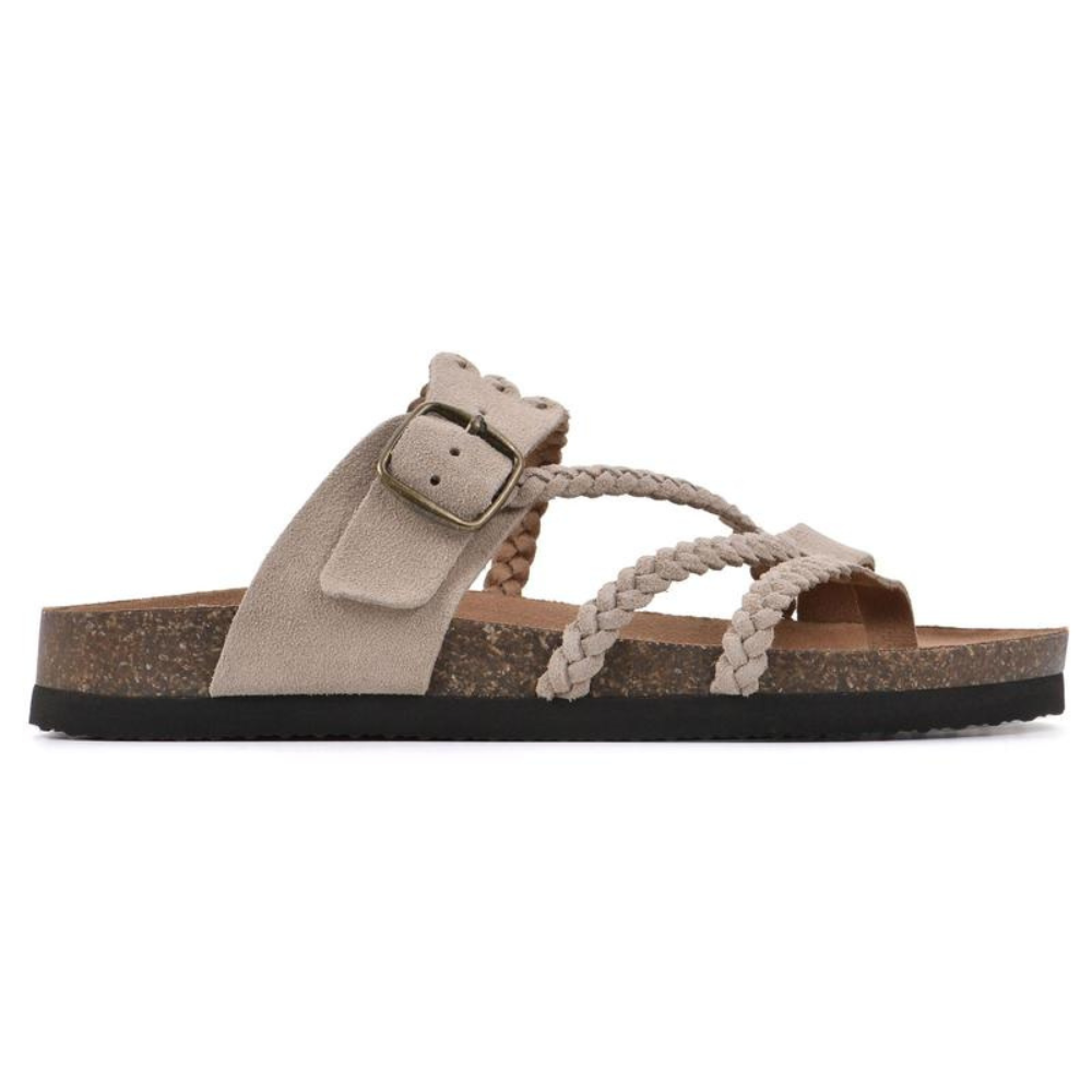 Hayleigh | Sandali in sughero intrecciati