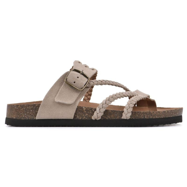 Hayleigh | Sandali in sughero intrecciati