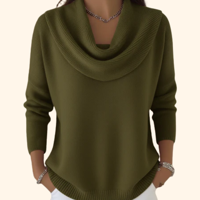 Juliette™ | Maglione con Collo a Cowl
