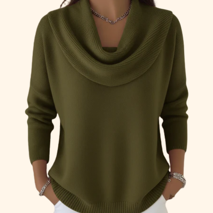 Juliette™ | Maglione con Collo a Cowl