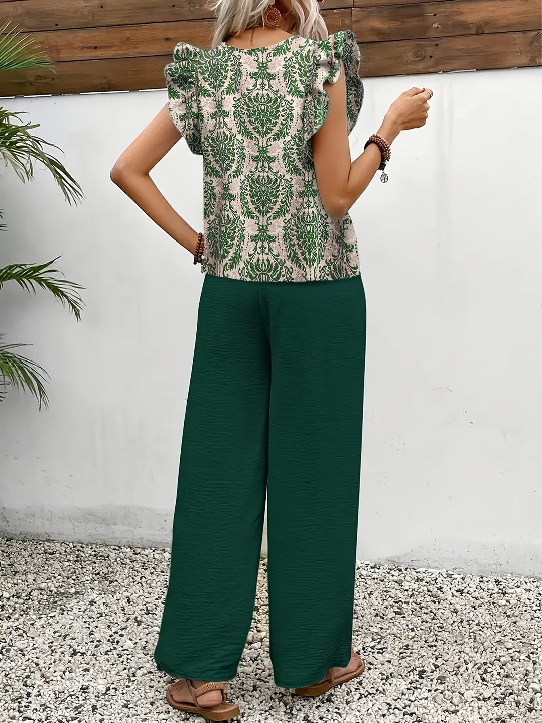 Amelia | Elegante Completo Due Pezzi Paisley