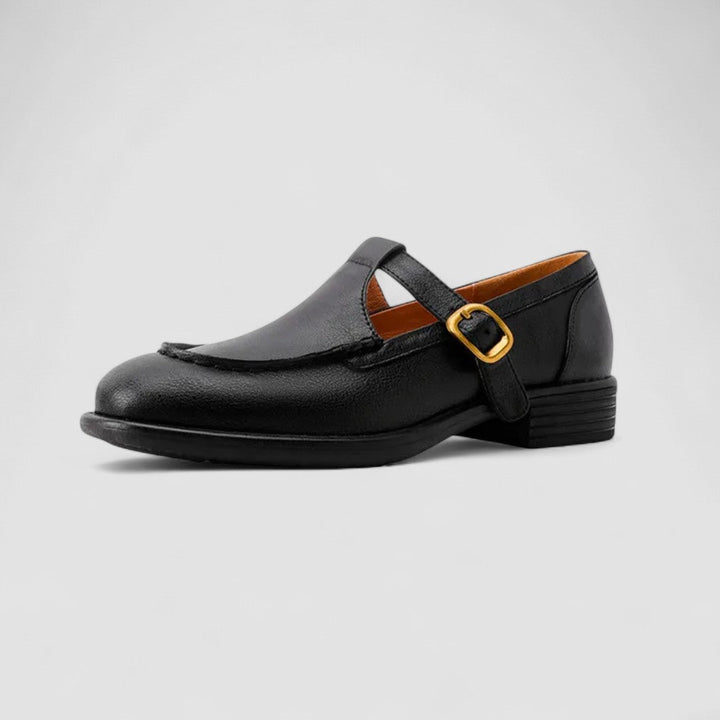 Ariadna | Scarpe Mary Jane con Punta Quadrata