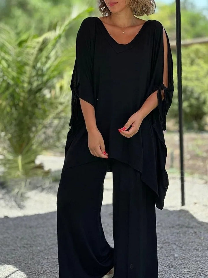 Úrsula™ | Set Tunica con Spalle Scoperte e Pantaloni