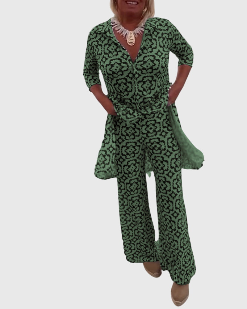 Gabriella™ | Completo vintage elegante a due pezzi