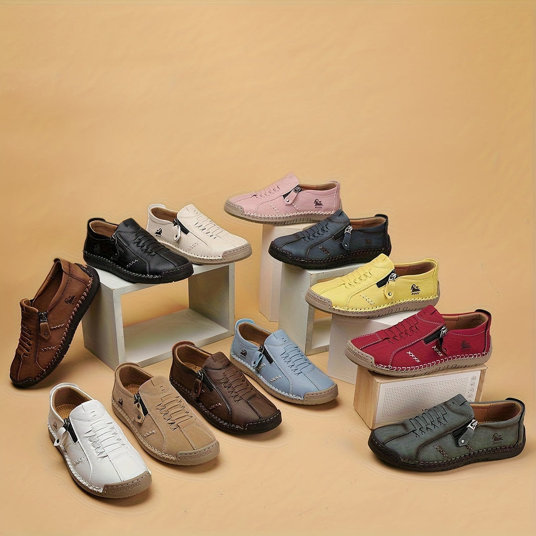 Nila – Comfort elegante con pratico zip