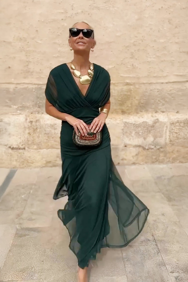 Robe Santana in Seta Elegante - Maison Claire et Sylvie