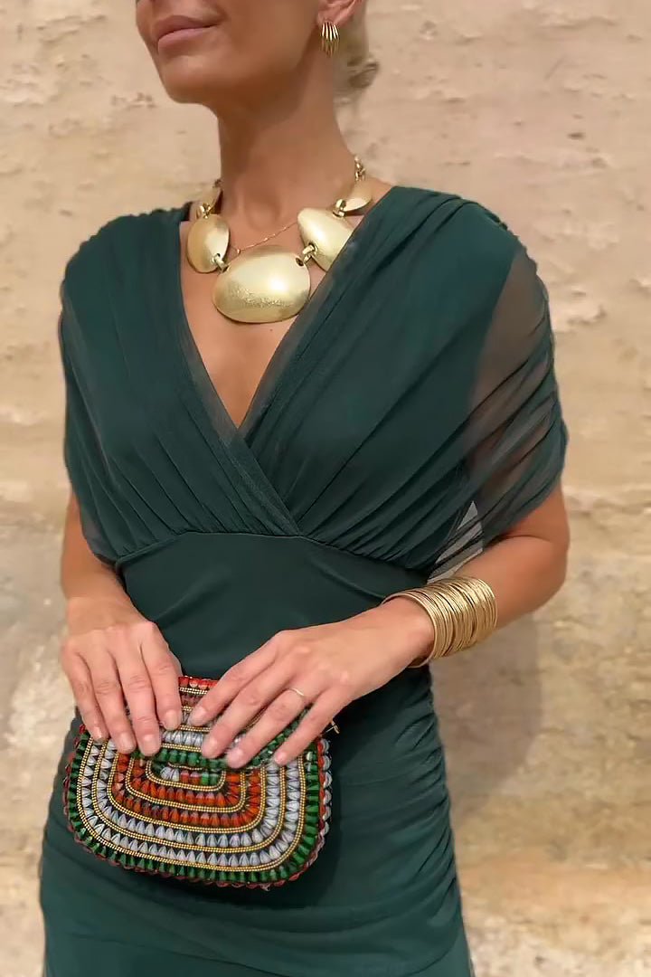 Robe Santana in Seta Elegante - Maison Claire et Sylvie