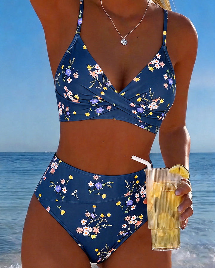 ROMINA™ | Bikini Sexy Incrociato Stampato Floreale