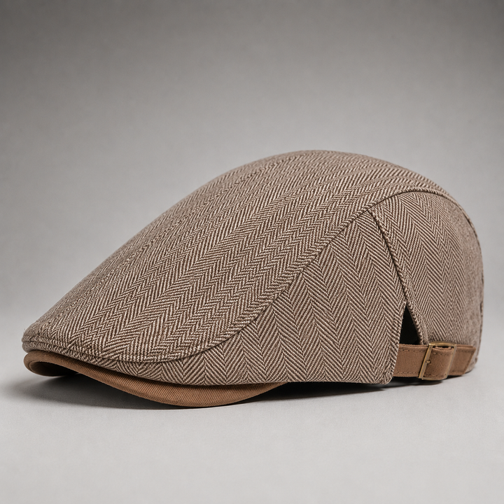 Cappello da Guida in Herringbone Windsor