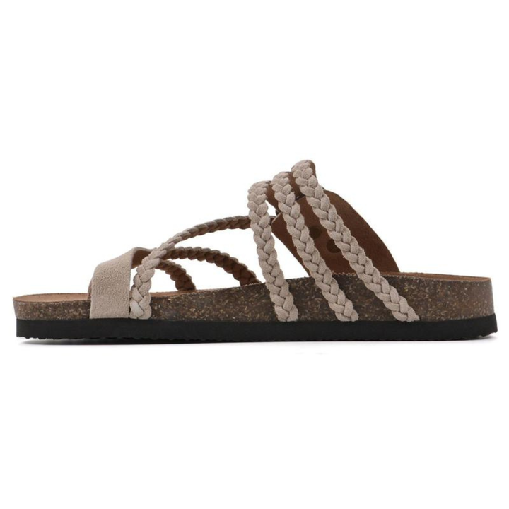 Hayleigh | Sandali in sughero intrecciati