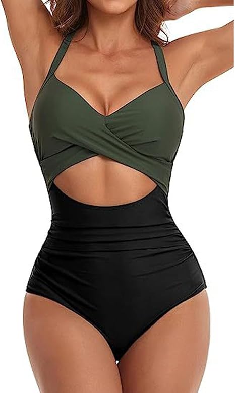 Costume da bagno modellante con arricciature