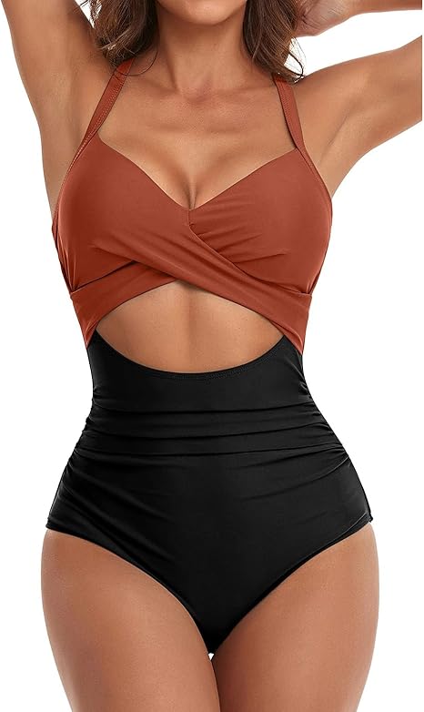 Costume da bagno modellante con arricciature