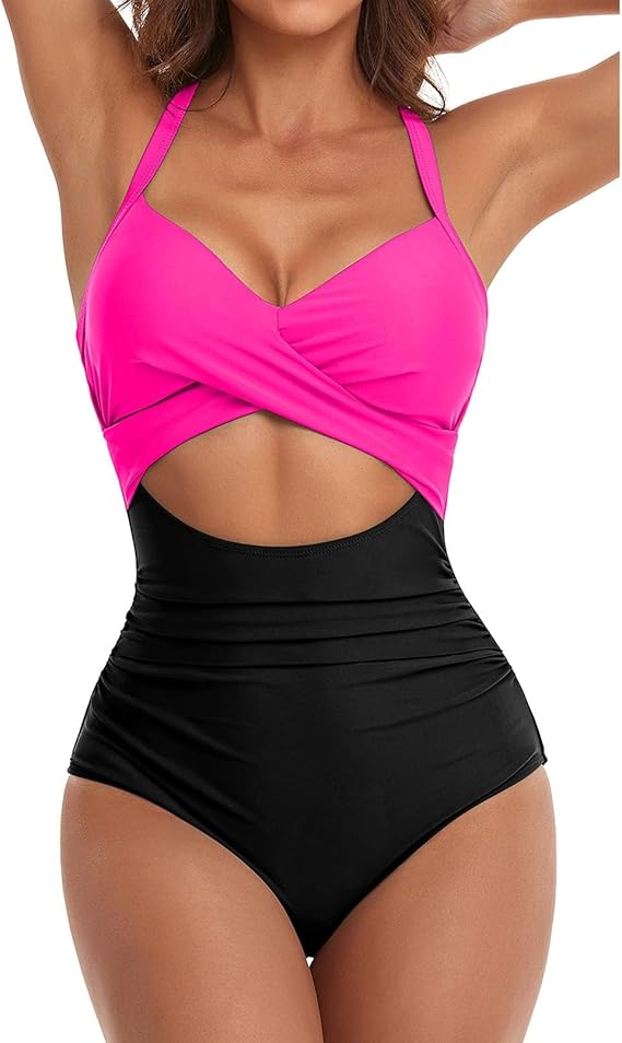 Costume da bagno modellante con arricciature