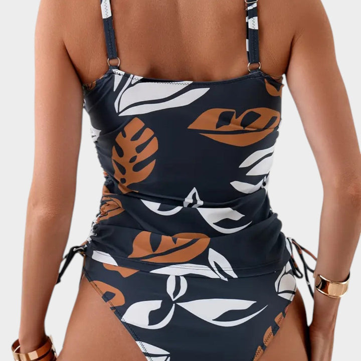 Carmen™ | Bikini con stampa tropicale di foglie
