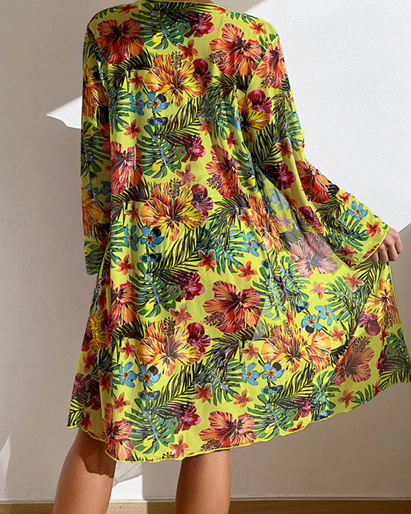 Zomer Crush | Bikini con gonna a fiori