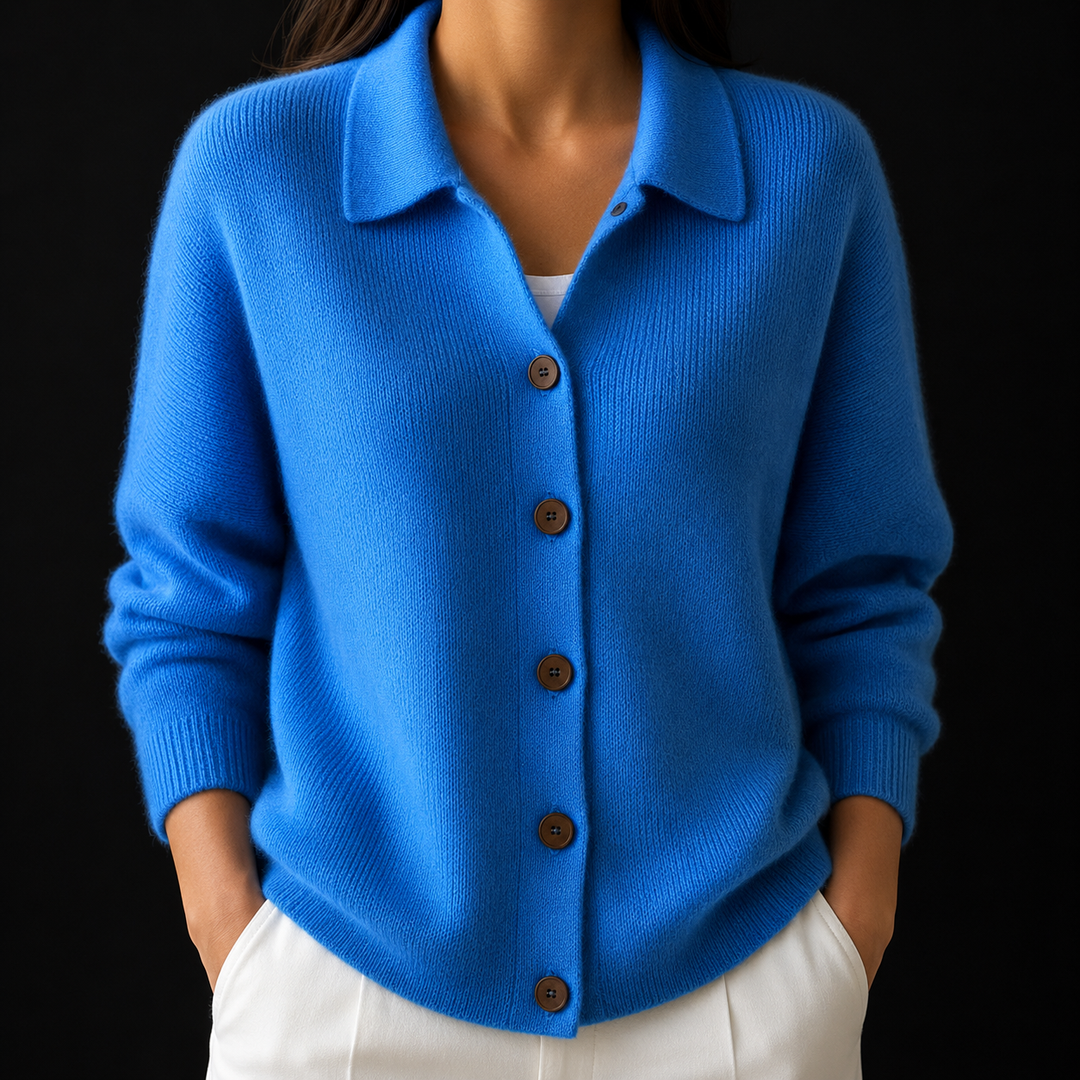Cardigan in Cashmere Elara