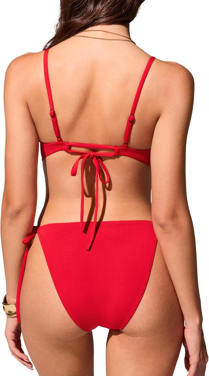 Costume Intero con Lacci Laterali