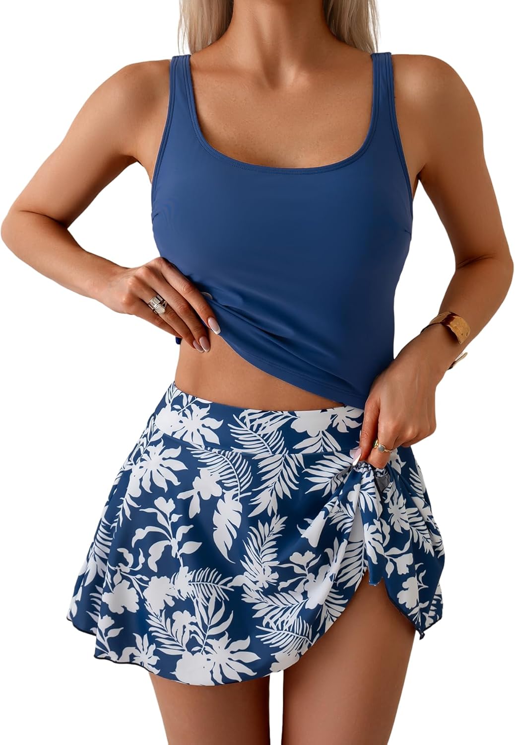 Set di Gonna Tankini Flattering