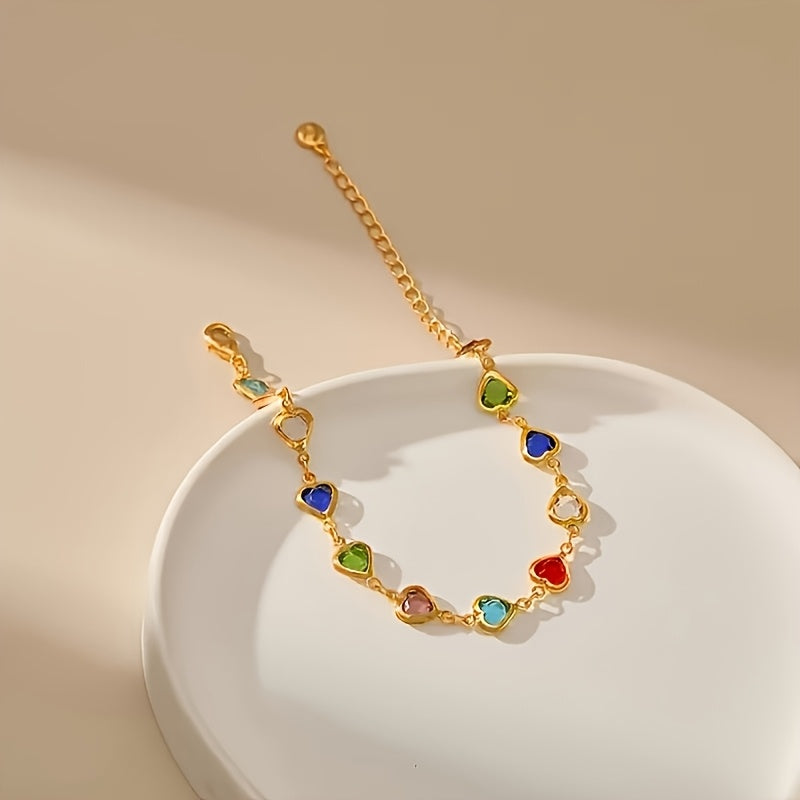 Concezione - Bracciale Unico a Forma di Cuore