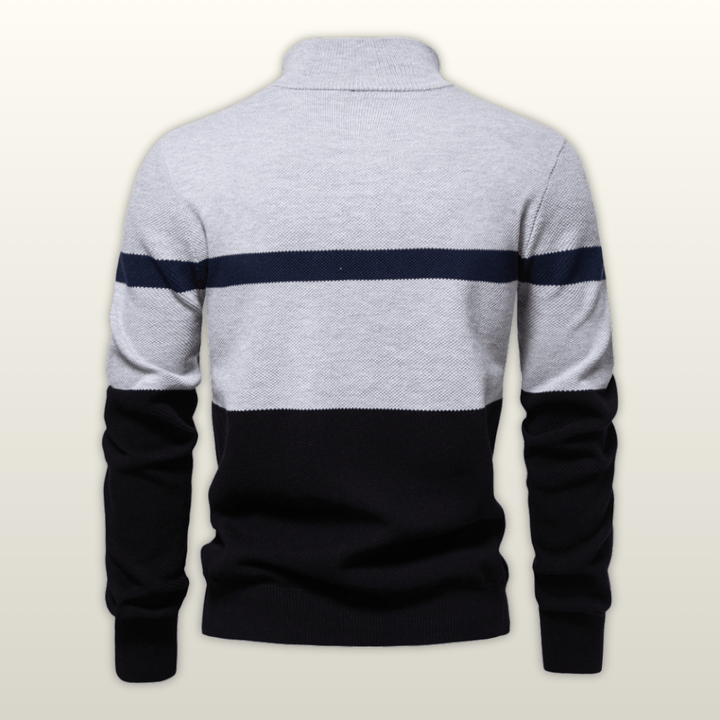 Lorenzo | Maglione a Mezza Zip Classico