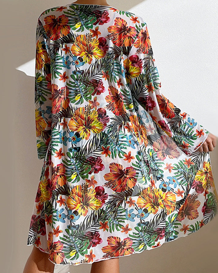 Zomer Crush | Bikini con gonna a fiori